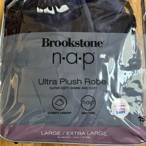 Brookstone Ultra Plush NAP Robe